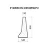 Bariera drogowa 80 jednostronna (kopia)