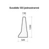 Bariera drogowa 120 jednostronna (kopia)