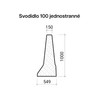 Bariera drogowa 100 jednostronna (kopia)